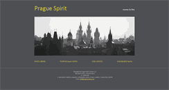 Desktop Screenshot of prague-spirit.com